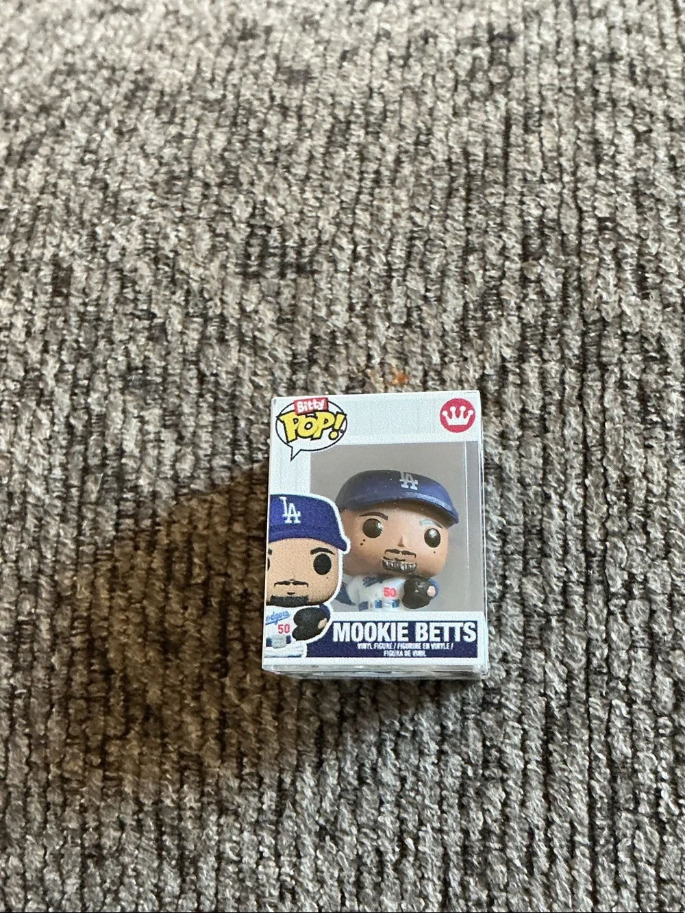 Funko Bitty Pop! Mookie Betts Figure - Blue & White